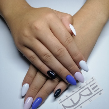 Маникюр+ наращивание ногтей+ покрытие гель лак