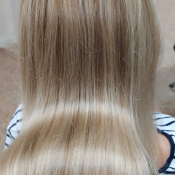 Салонна процедура багатоетапної глибокої реконструкції волосся, фото - перукар Светлана Левитан