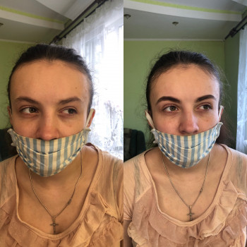 Корекція+фарбування фарбою