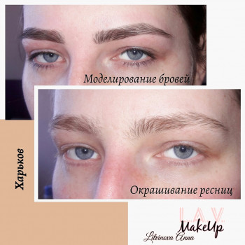Моделирование бровей
                    Лешмейкер Анна Харьков