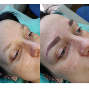 Микроблейдинг бровей
                    Візажист Юлия Київ