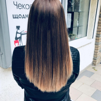 Зробити фарбування омбре у салоні краси Бровари