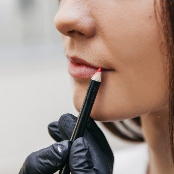 Перманентный макияж губ Винница. Татуаж губ Винница. Акварел