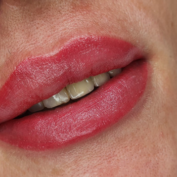 Акварельные губы
                    Мастер перманентного макияжа Ольга Зорина Харьков