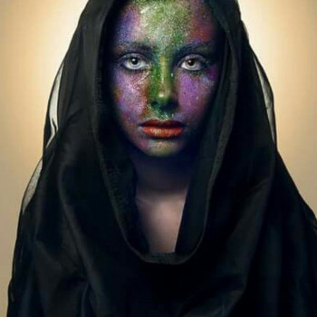 Макіяж на Хелловін фантазійний, фото - Візажист Надя Дриф