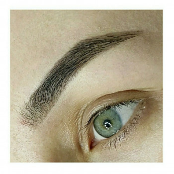 Моделирование и окрашивание бровей