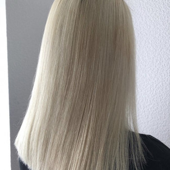 Стрижка на средние волосы женская кончиков, фото - Парикмахер-колорист Регина Машевская