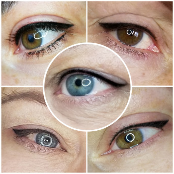 Стрілочки + міжвійний татуаж
                    Майстер перманентного макіяжу Галина Матвійчук Київ