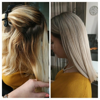 Исправление домашнего окрашивания