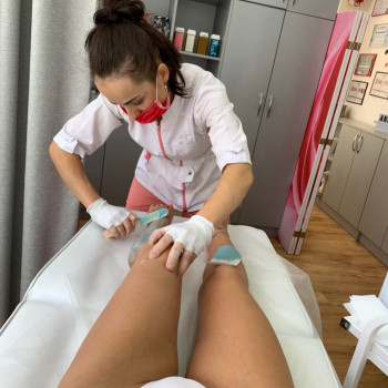 працюємо шпательною технікою
 