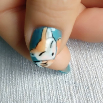 ручная роспись гель-лаком