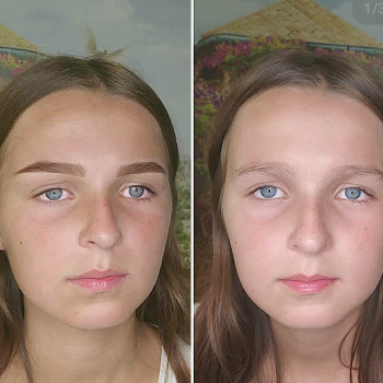Подростковая коррекция бровей