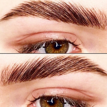 Ламинирование бровей, окрашивание, ботокс