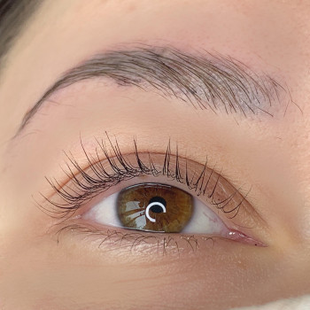 Ламинирование ресниц ПОСЛЕ