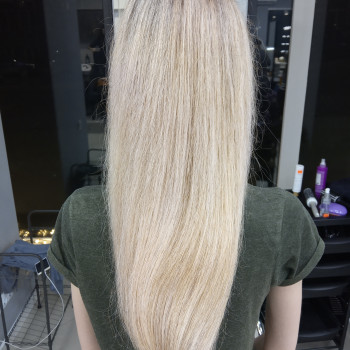 шатуш +тонирование безаммиачным красителем