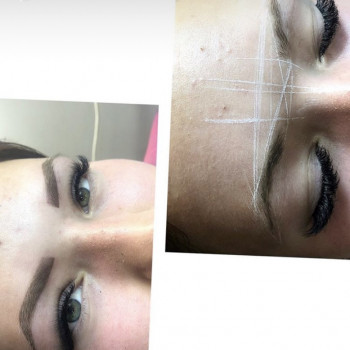 Перманентный макияж бровей
                    Тату майстер Анастасия Боярская Одеса