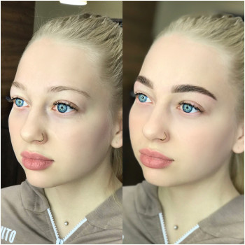 Оформление бровей краска/хна