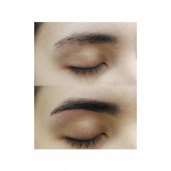 Коррекция и окрашивание бровей