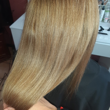 Полировка волос