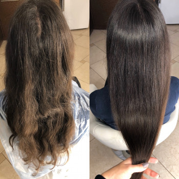 Витаминный комплекс:
Подходит для: 
-повреждённых волос