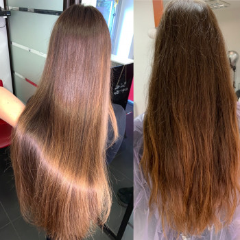 Витаминный комплекс:
Подходит для: 
-повреждённых волос