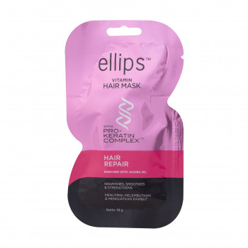 Маска для волосся Ellips Vitamin Hair Mask Repair Відновлення з олією жожоба, 18 г