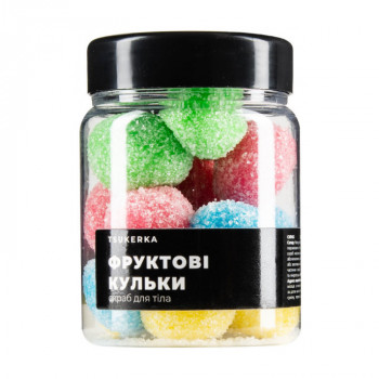 Скраб для тіла Tsukerka Фруктові кульки, 250 мл