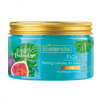 Живильний цукровий скраб для тіла Bielenda Exotic Paradise Nourishing Body Scrub Figa Інжир, 350 г