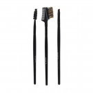 Набір пензлів для макіяжу брів Parisa Cosmetics P-101, 3 шт