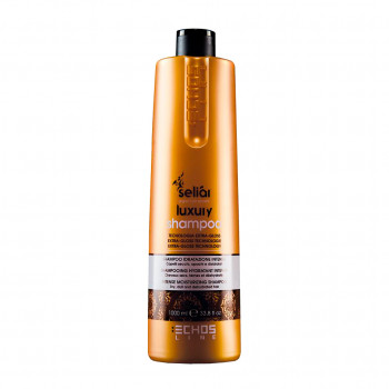 Інтенсивний зволожувальний шампунь Echosline Seliar Luxury Intense Moisturizing Shampoo для сухого волосся, 1 л