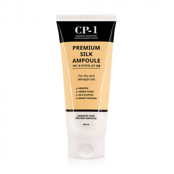 Сироватка для волосся Esthetic House CP-1 Premium Silk Ampoule для сухого та пошкодженого волосся, з протеїнами шовку, 150 мл