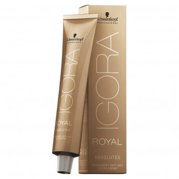 Перманентна фарба для волосся Schwarzkopf Professional Igora Royal Absolutes Permanent 7-450 Середньо-русявий бежевий золотистий, 60 мл