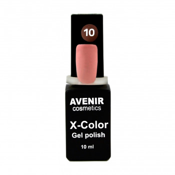 Гель-лак Avenir Cosmetics X-Color Gel Polish 10 Creamy Rose, 10 мл