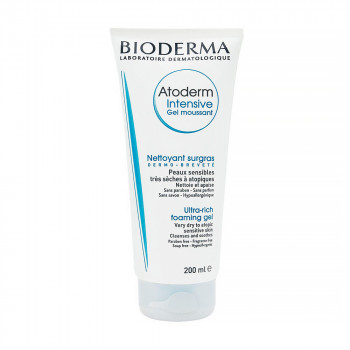 Очищувальний гель-мус для обличчя Bioderma Atoderm Intencive Ultra-rich Foaming Gel, 200 мл