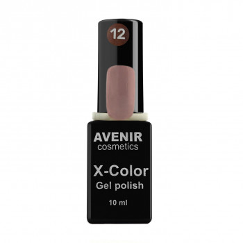Гель-лак Avenir Cosmetics X-Color Gel Polish 12, 10 мл