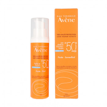 Сонцезахисний флюїд для обличчя Avene Eau Thermale Sun Care Fluid SPF 50, 50 мл