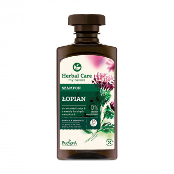 Шампунь Farmona Herbal Care Burdock Shampoo Реп'яховий, для жирного у коренів та сухого на кінчиках волосся, 330 мл