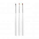 Набір пензлів для дизайну Avenir Cosmetics, 3 шт