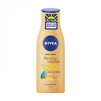 Зволожувальний лосьйон для тіла NIVEA Q10 Пружність та засмага, 200 мл