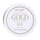 Гідрогелеві патчі для шкіри навколо очей Petitfee & Koelf Gold&EGF Eye & Spot Patch з золотом, 60+30 шт