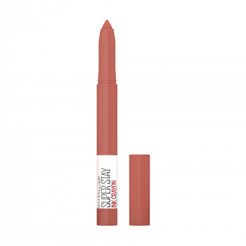 Стійка матова помада-олівець для губ Maybelline New York Super Stay Ink Crayon Lipstick 100 Reach High, 1.5 г