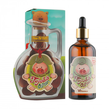 Олія жожоба Elizavecca Farmer Piggy Jojoba Oil 100%, 100 мл