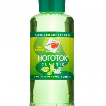 Рідина для зняття лаку Nogotok Екстракт чайного дерева, 100 мл