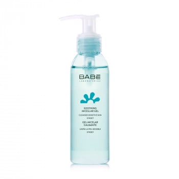 Міцелярний гель для вмивання BABE Laboratorios Soothing Micellar Gel, 90 мл (дорожня версія)