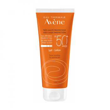 Сонцезахисний лосьйон Avene Eau Thermale Sun Very High Protection Lotion SPF 50+, 100 мл