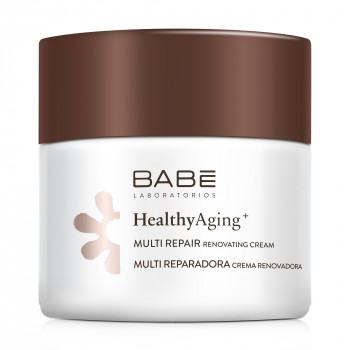 Мультивідновлювальний нічний крем для обличчя BABE Laboratorios Healthy Aging+ Multi Repair Renovating Cream, 50 мл