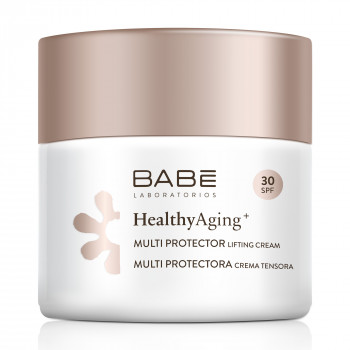 Мультизахисний денний крем для обличчя BABE Laboratorios Babe Laboratorios Healthy Aging+ з DMAE SPF 30 з ефектом ліфтингу, 50 мл