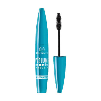 Туш для вій Dermacol Volume Mania Waterproof Mascara Неймовірний об'єм, чорна, 9 мл