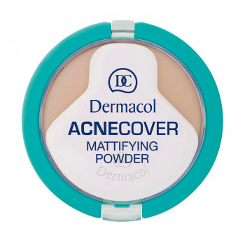 Матувальна компактна пудра для обличчя Dermacol Acnecover Mattifying Powder для проблемної шкіри, 03 Sand, 11 г