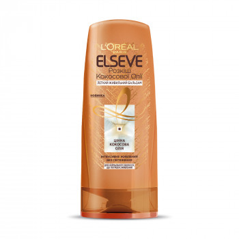 Легкий живильний бальзам L'Oreal Paris Elseve Розкіш кокосової олії, для нормального волосся, 200 мл